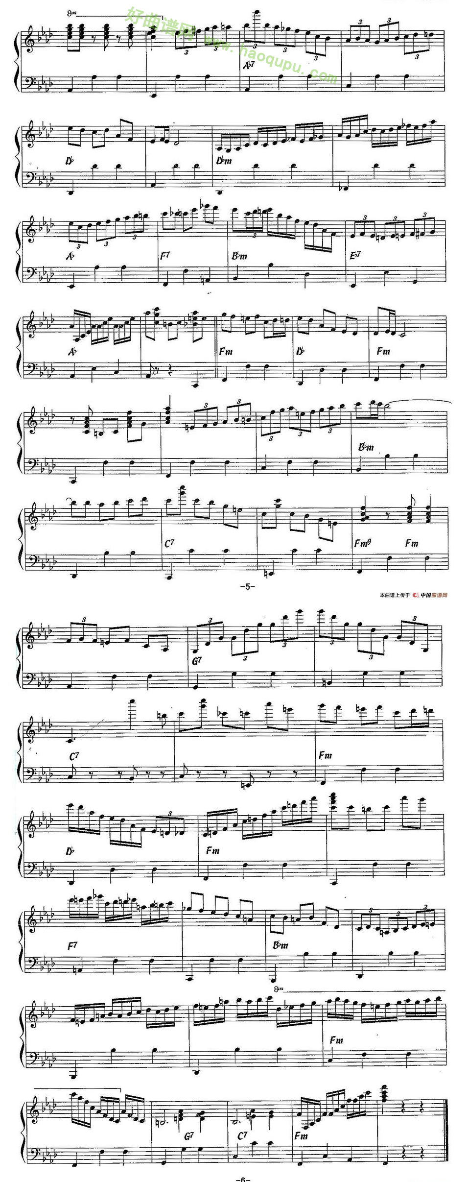 《Grain de Fantaisie》（华丽华尔兹）手风琴曲谱第3张