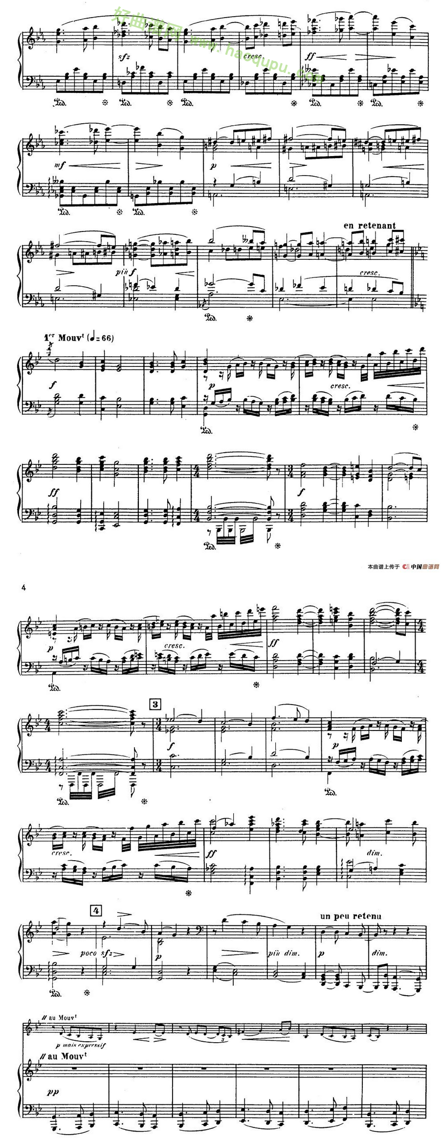 《Choral vari Op.55》（萨克斯+钢琴伴奏）萨克斯简谱第2张