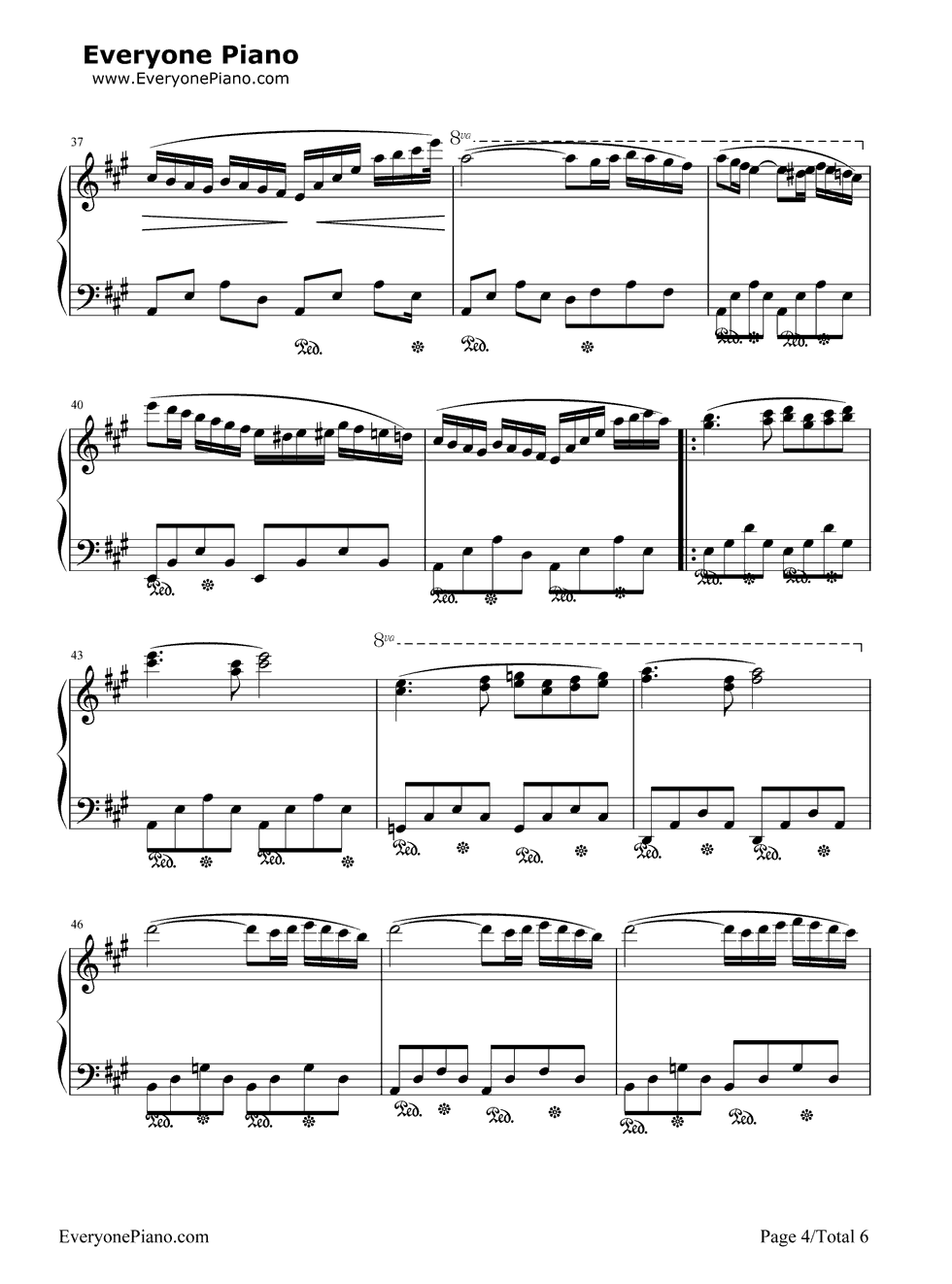 《西班牙舞曲》（肖斯塔科维奇） 钢琴谱第4张