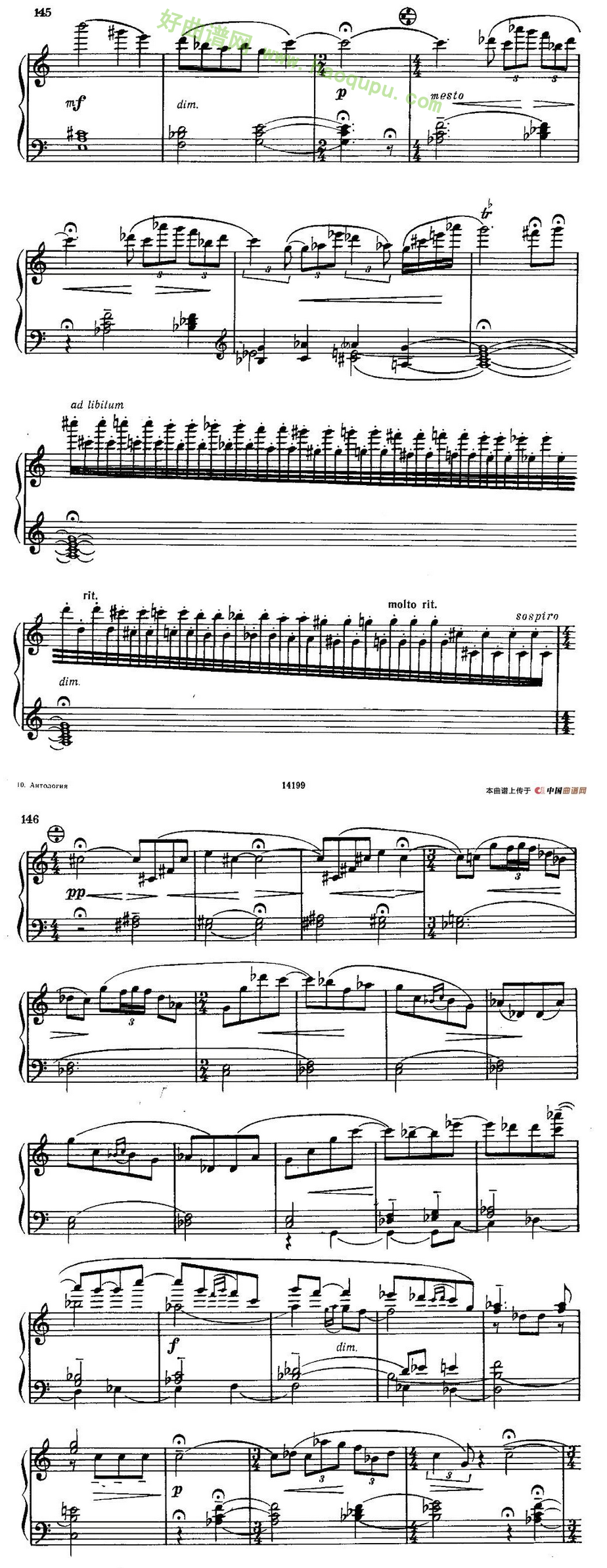 《佐罗塔耶夫》（奏鸣曲二号）手风琴曲谱第5张