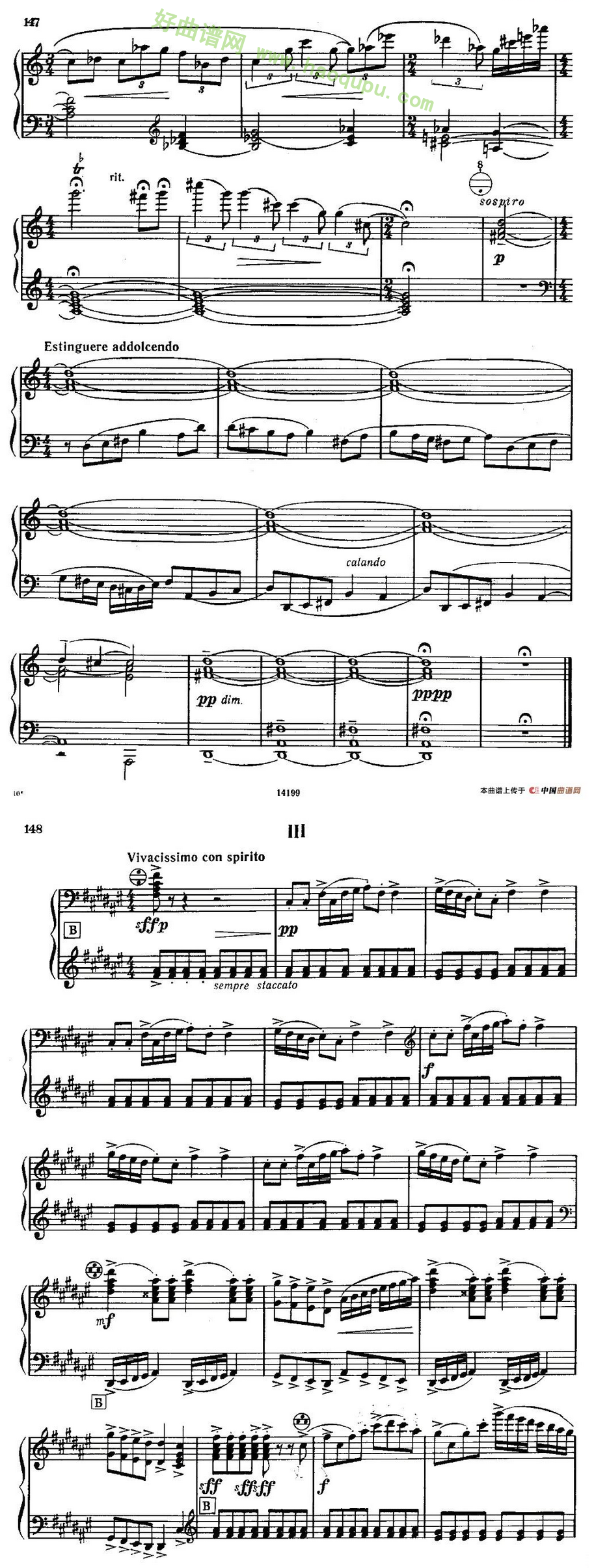 《佐罗塔耶夫》（奏鸣曲二号）手风琴曲谱第6张