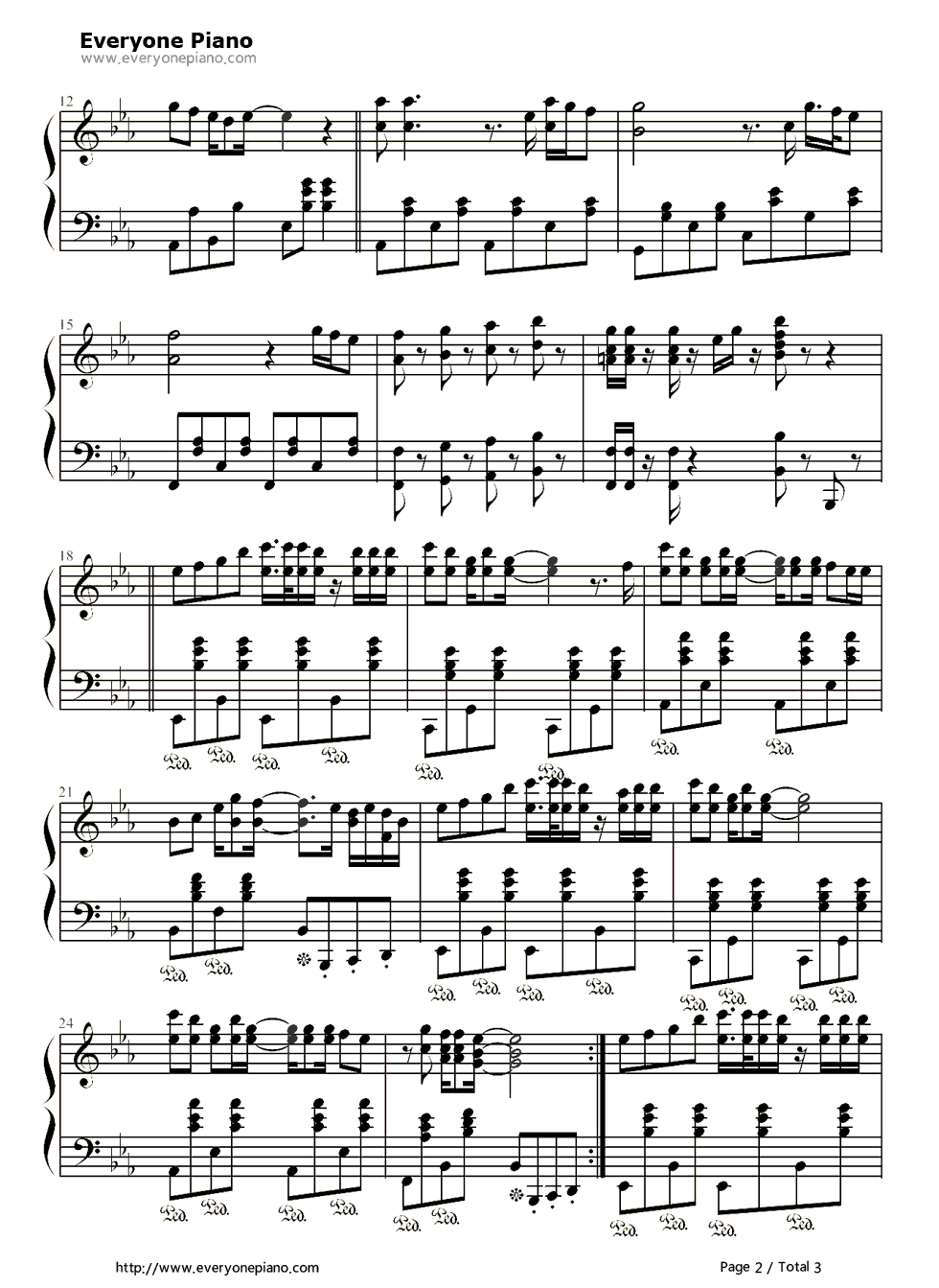 《一年级》（一年级主题曲）钢琴谱第2张