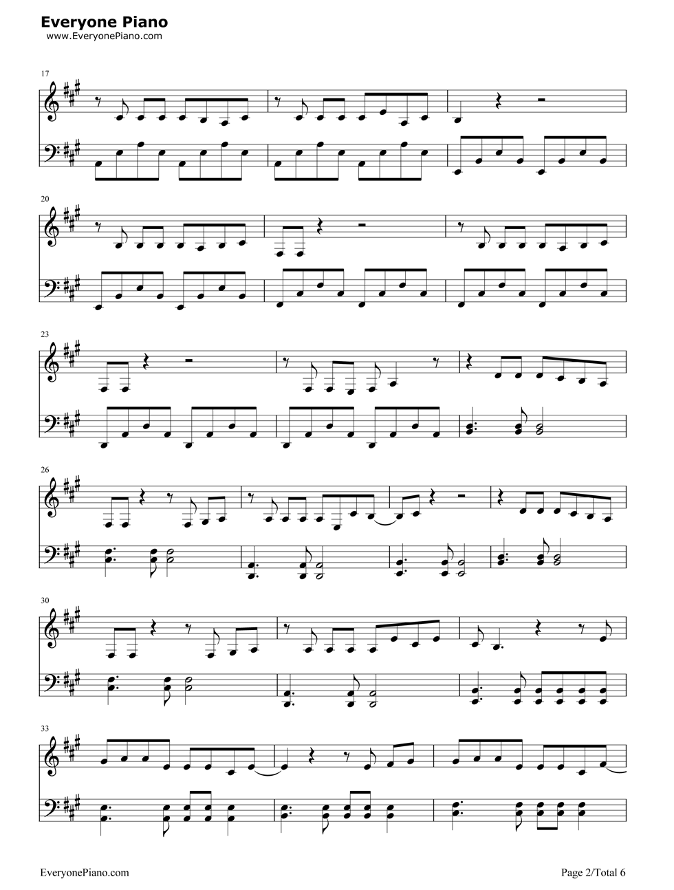 《欢乐颂》（欢乐颂主题曲）钢琴谱第2张