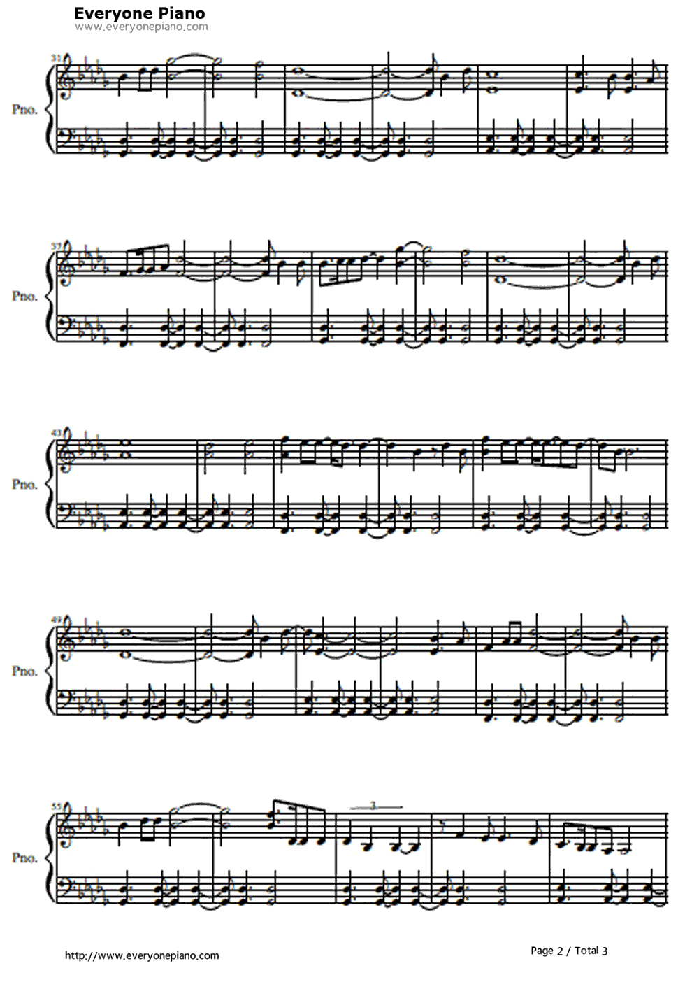 《Chandelier》（Sia演唱）钢琴谱第2张